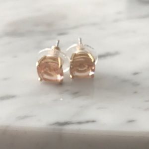 Stella & Dot Luxe Studs Peach